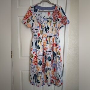 Gorman dress midi length in size M